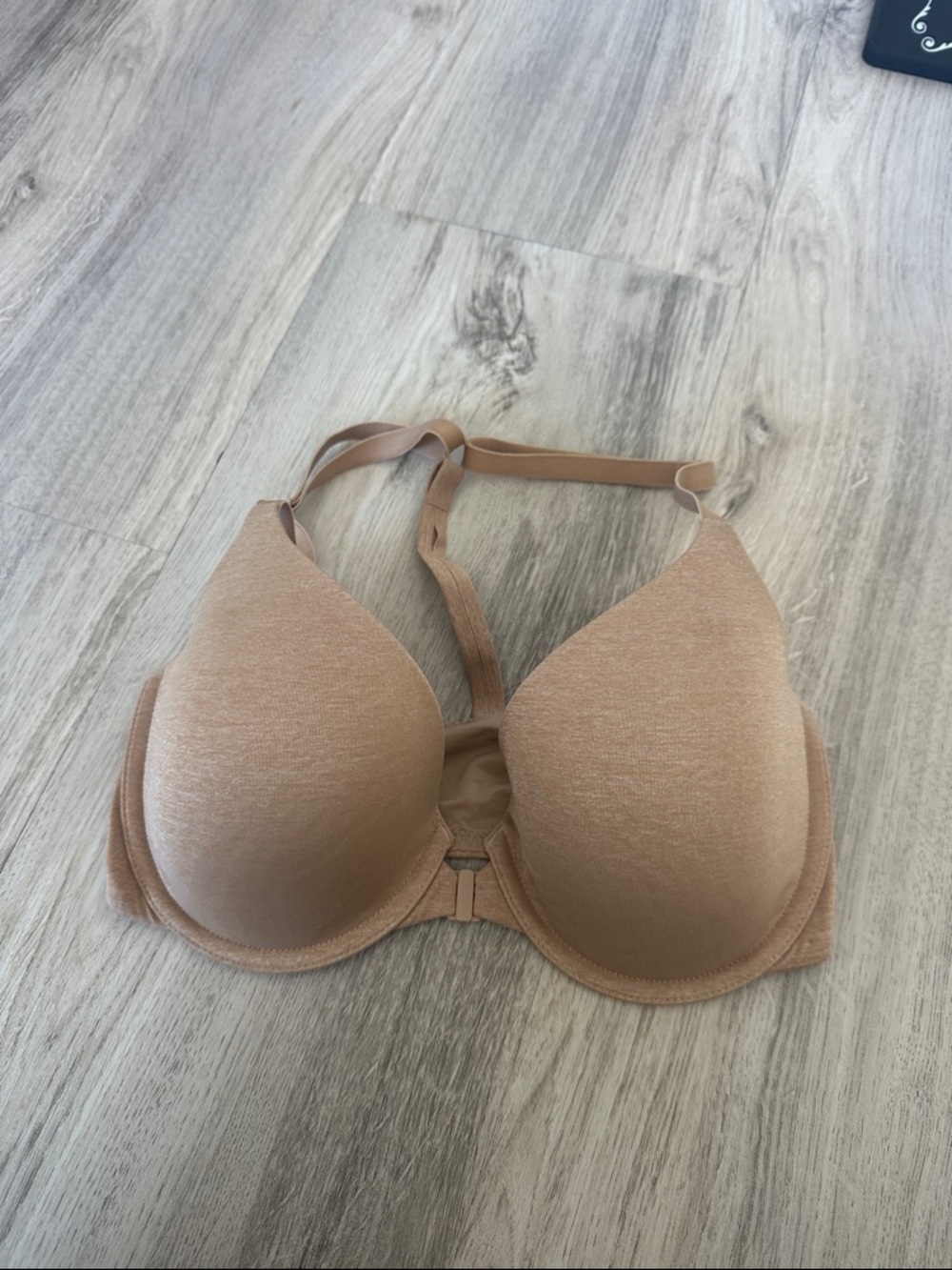Victoria's Secret Nude Racer-back Bra - Light Tan